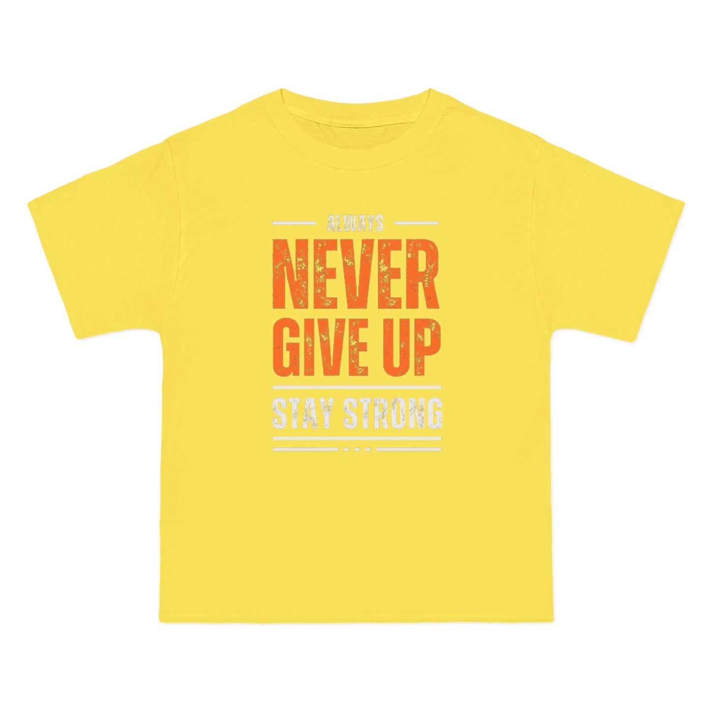 Never Give Up  Short-Sleeve T-Shirt | Custom Never Give up shirt