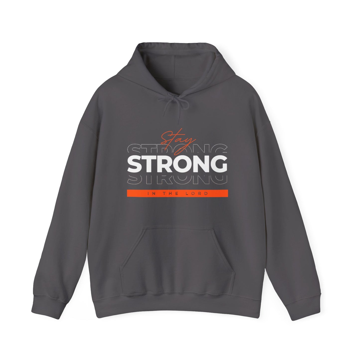 Stay Strong in Thy Lord Unisex Heavy Blend Hooded Sweatshirt | Jesus Hoodie