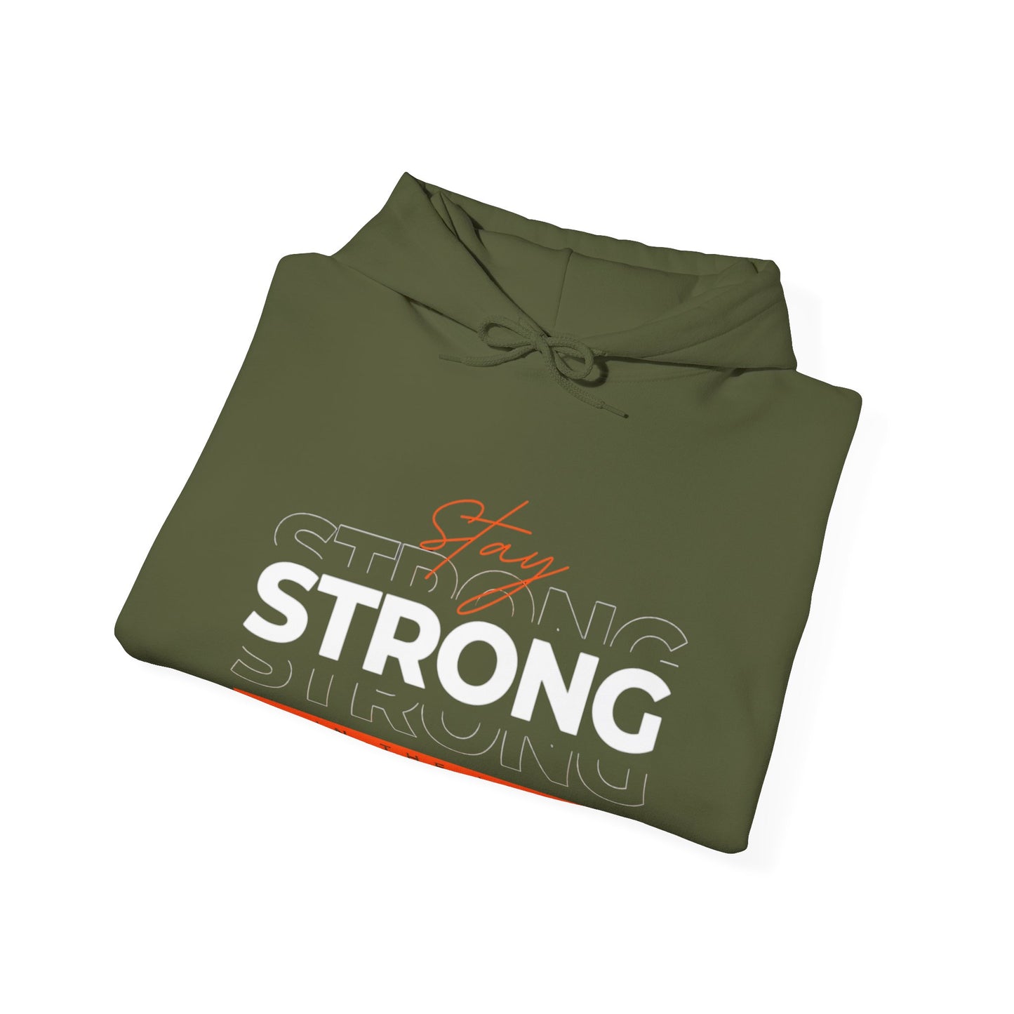 Stay Strong in Thy Lord Unisex Heavy Blend Hooded Sweatshirt | Jesus Hoodie