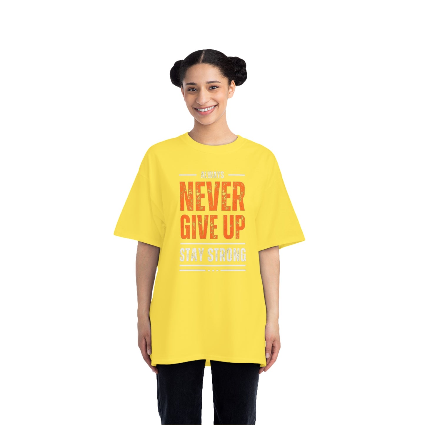 Never Give Up  Short-Sleeve T-Shirt | Custom Never Give up shirt