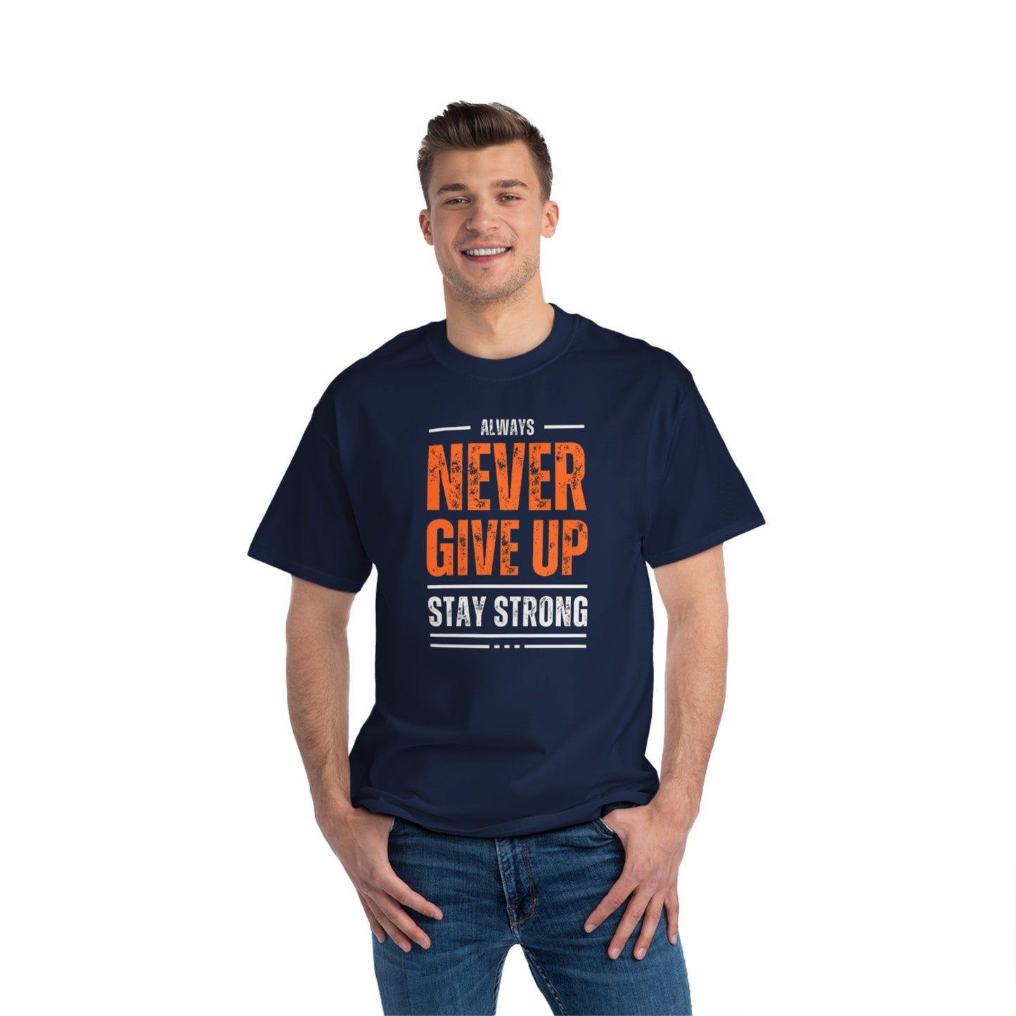 Never Give Up  Short-Sleeve T-Shirt | Custom Never Give up shirt