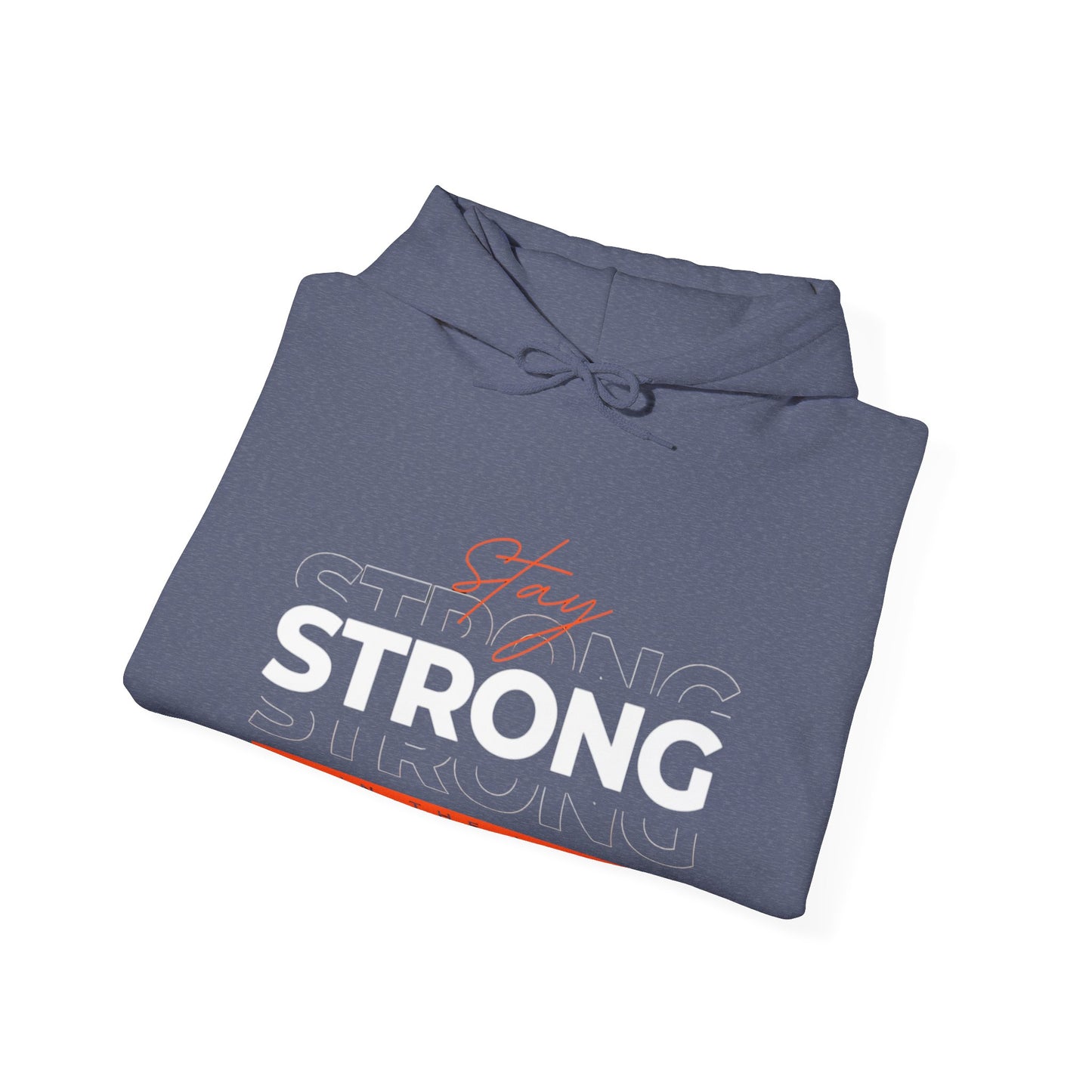 Stay Strong in Thy Lord Unisex Heavy Blend Hooded Sweatshirt | Jesus Hoodie