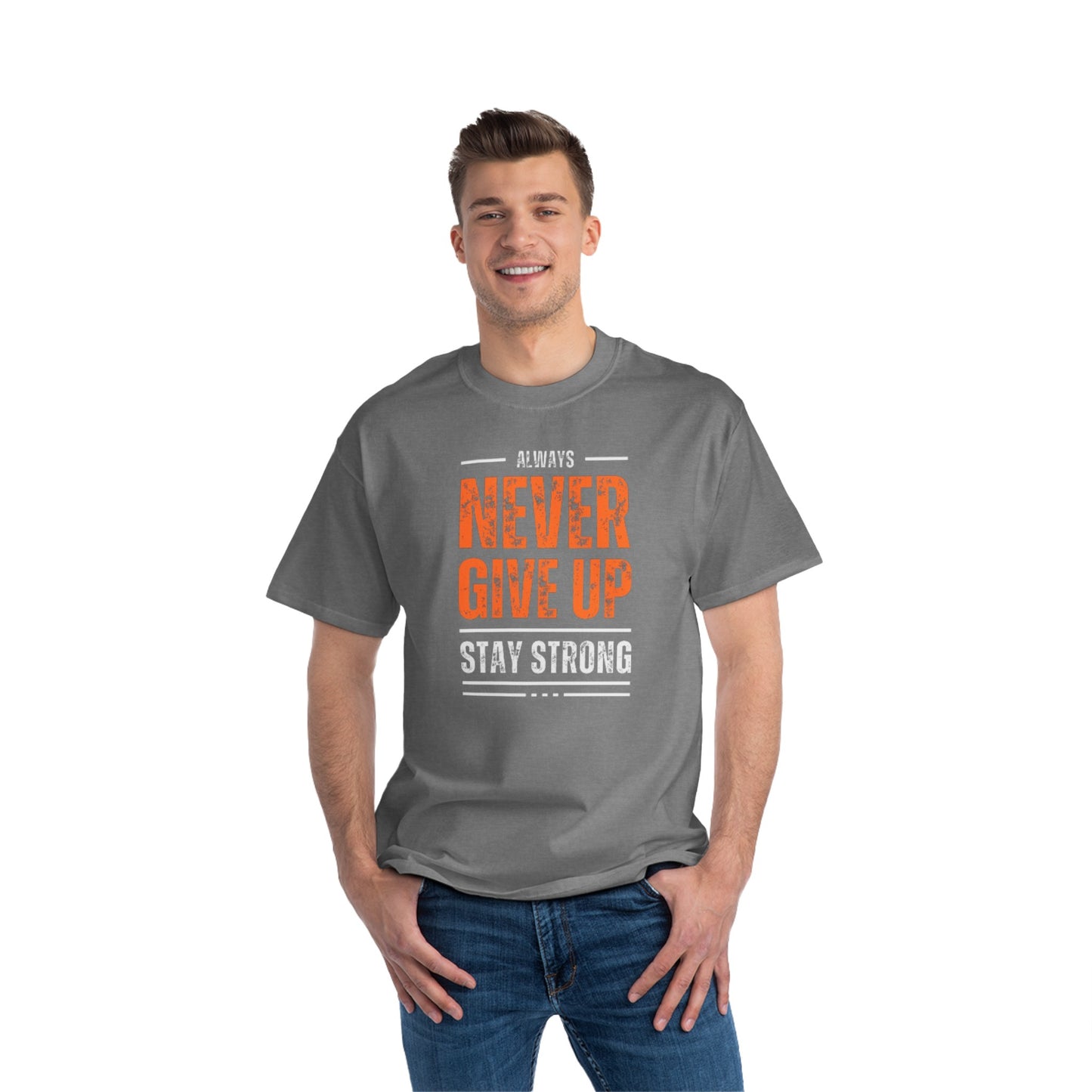 Never Give Up  Short-Sleeve T-Shirt | Custom Never Give up shirt