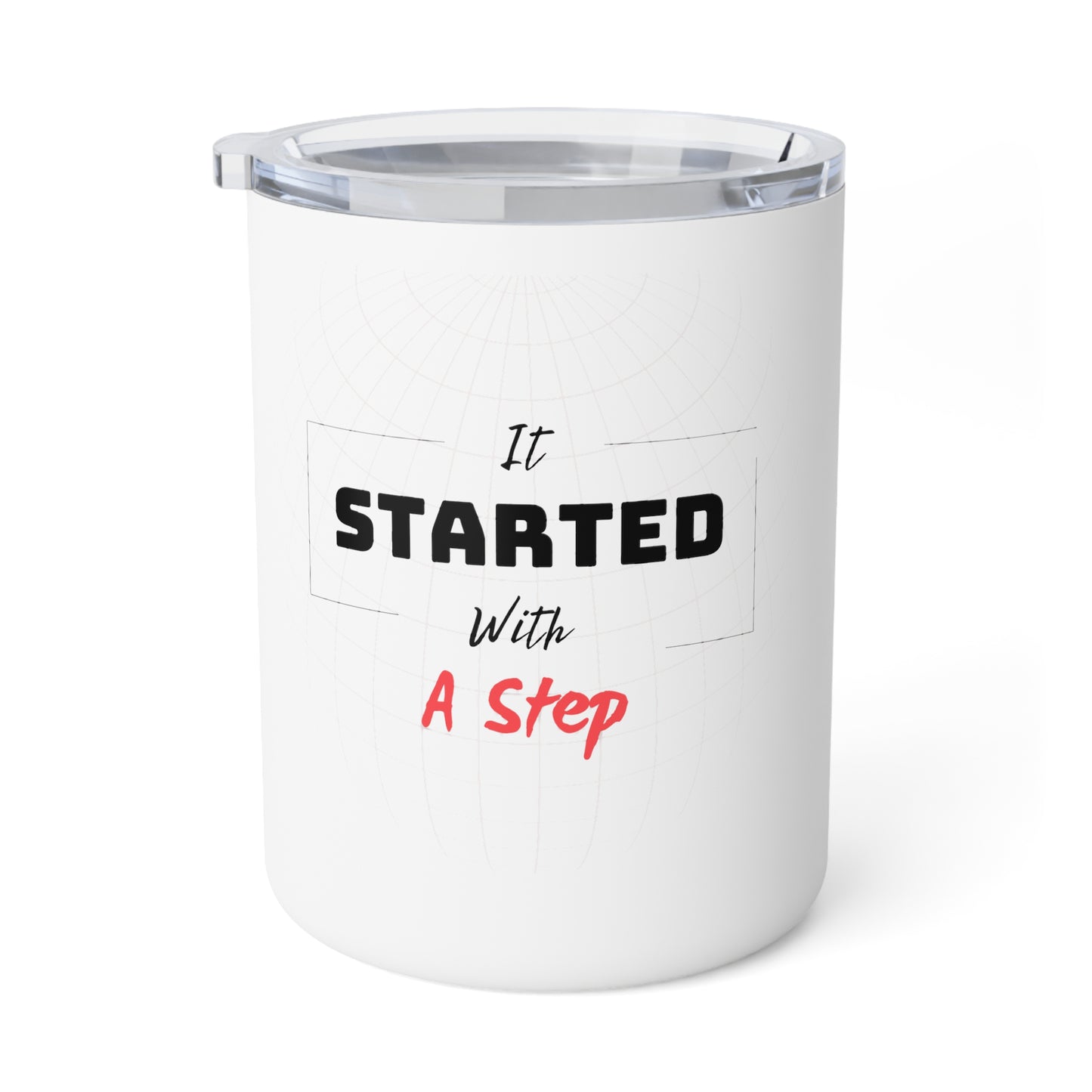 It Started with a step Insulated Coffee Mug, 10oz