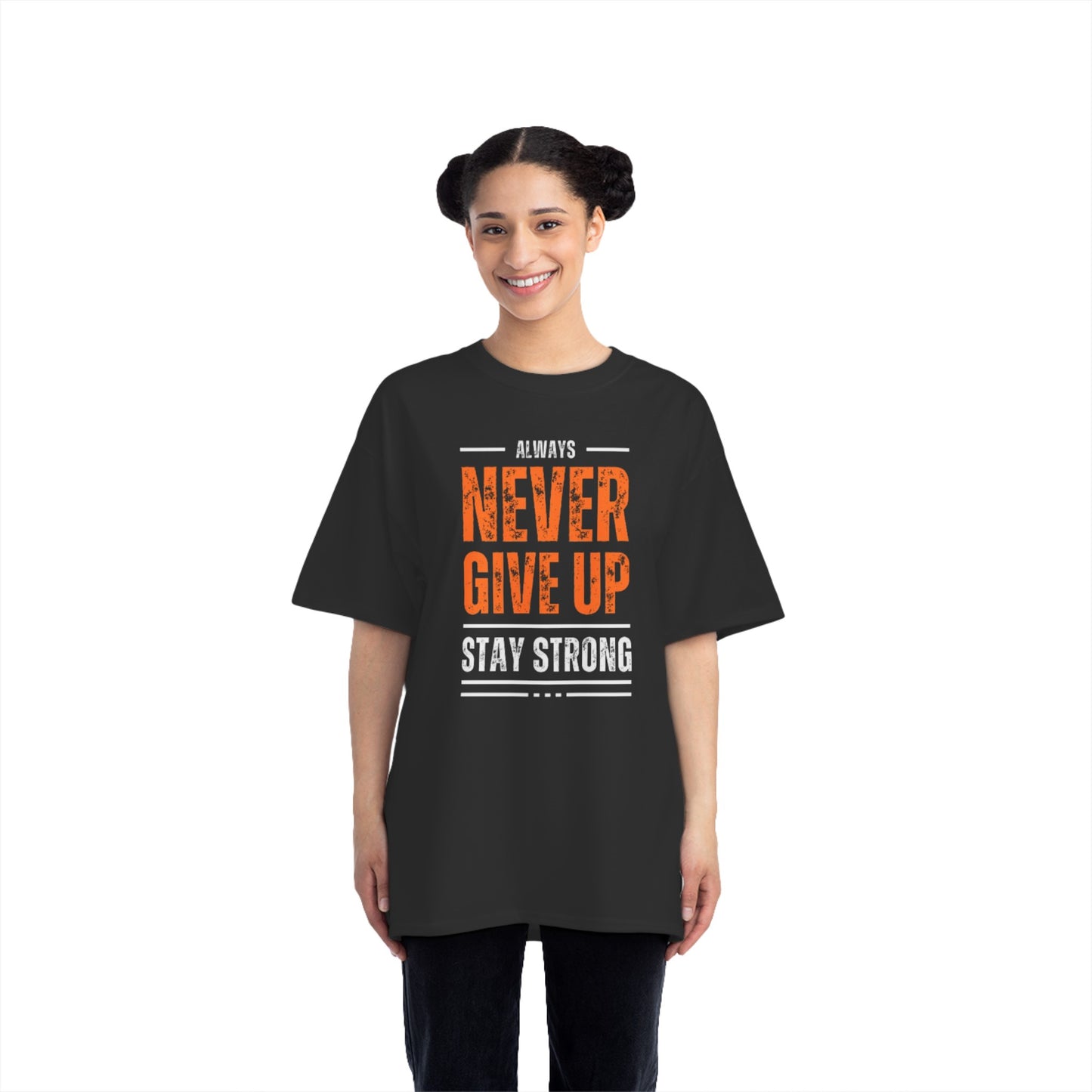 Never Give Up  Short-Sleeve T-Shirt | Custom Never Give up shirt